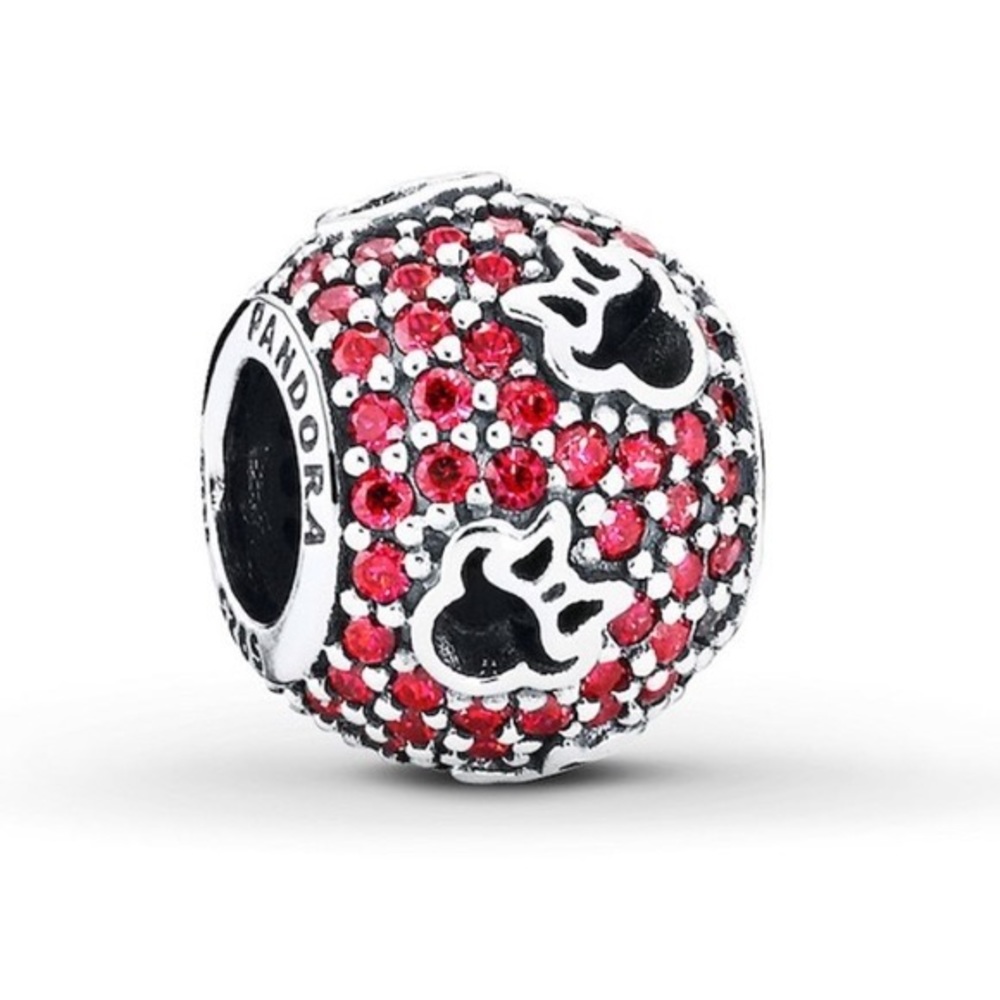 Pandora Disney Minnie Silhouettes Pave Charm